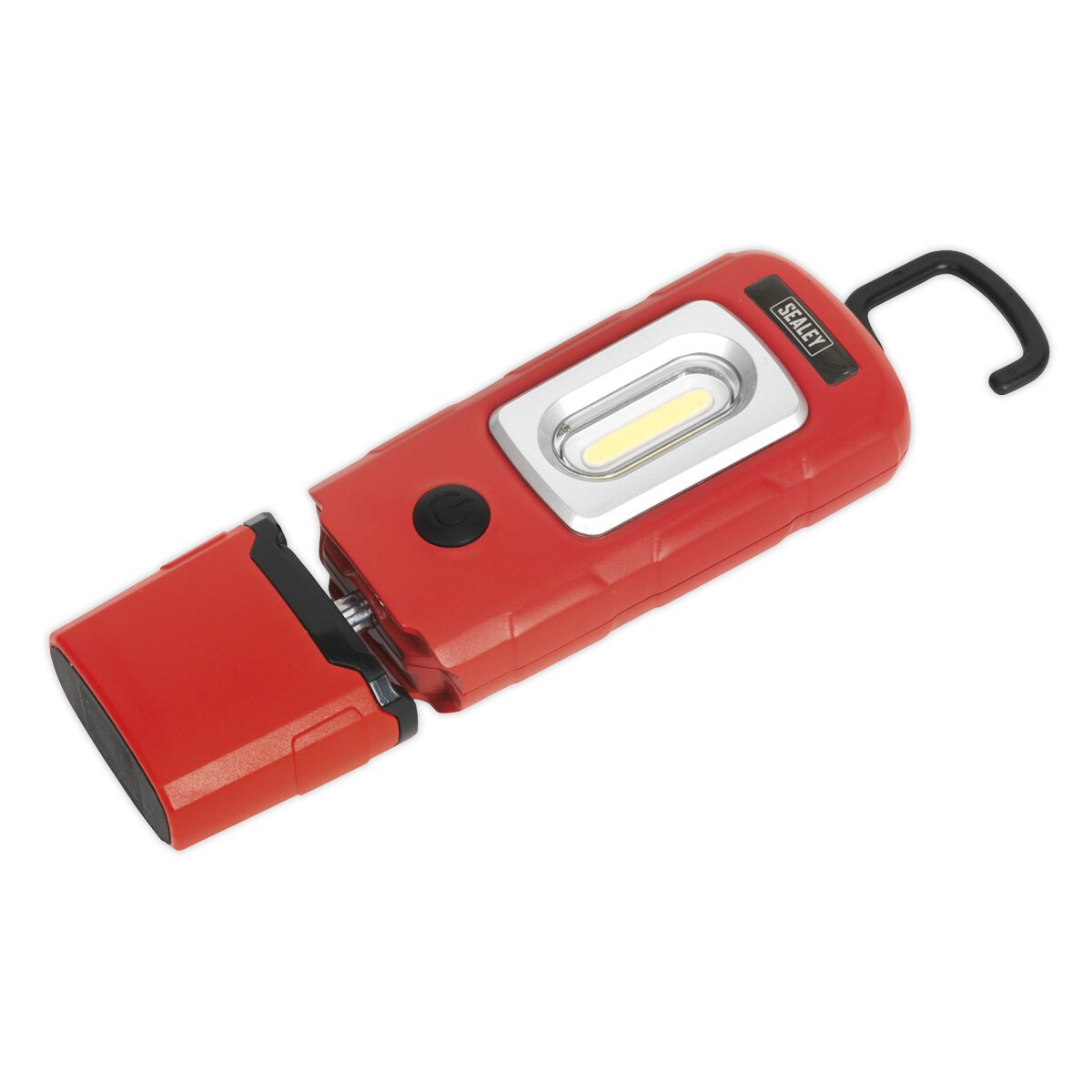 Rechargeable 360° Inspection Lamp 3W COB + 1W LED Red Lithium-Polymer
