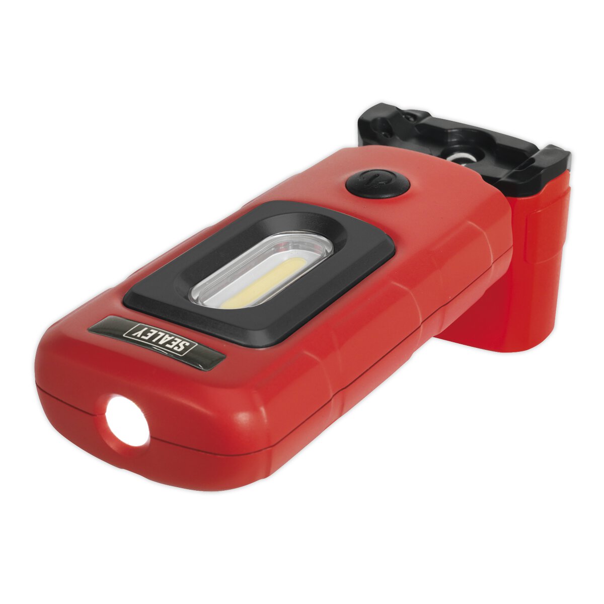 Rechargeable 360° Inspection Lamp 3W COB + 1W LED Red Lithium-Polymer