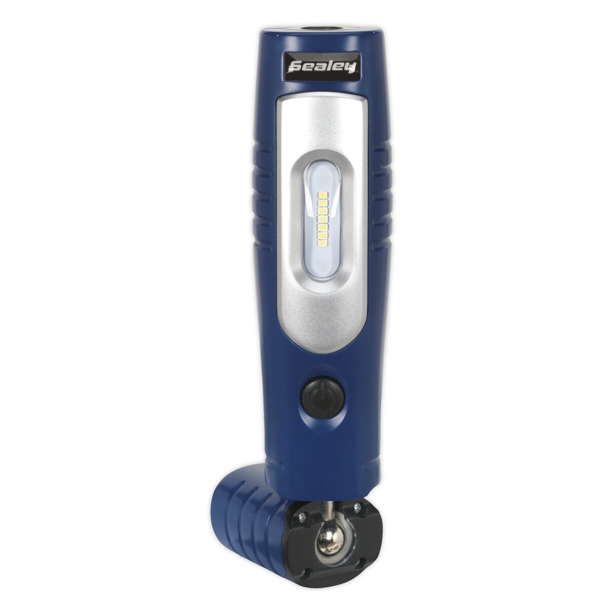 Rechargeable 360° Inspection Lamp 7 SMD + 3W LED Blue Lithium-ion