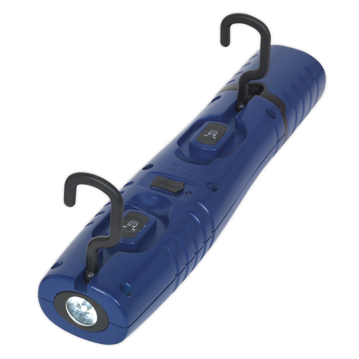 Rechargeable 360° Inspection Lamp 7 SMD + 3W LED Blue Lithium-ion