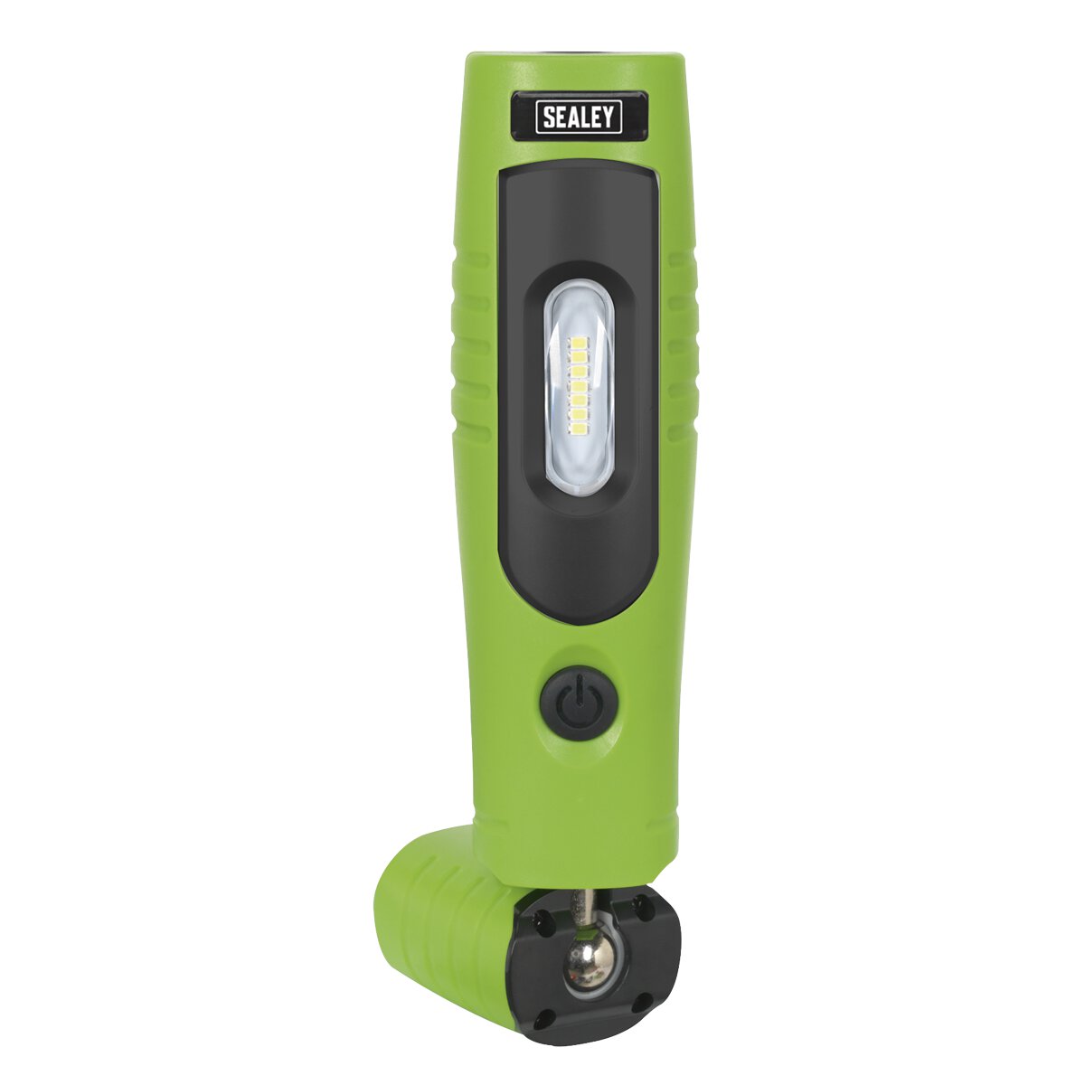 Rechargeable 360° Inspection Lamp 7 SMD + 3W LED Green Lithium-ion