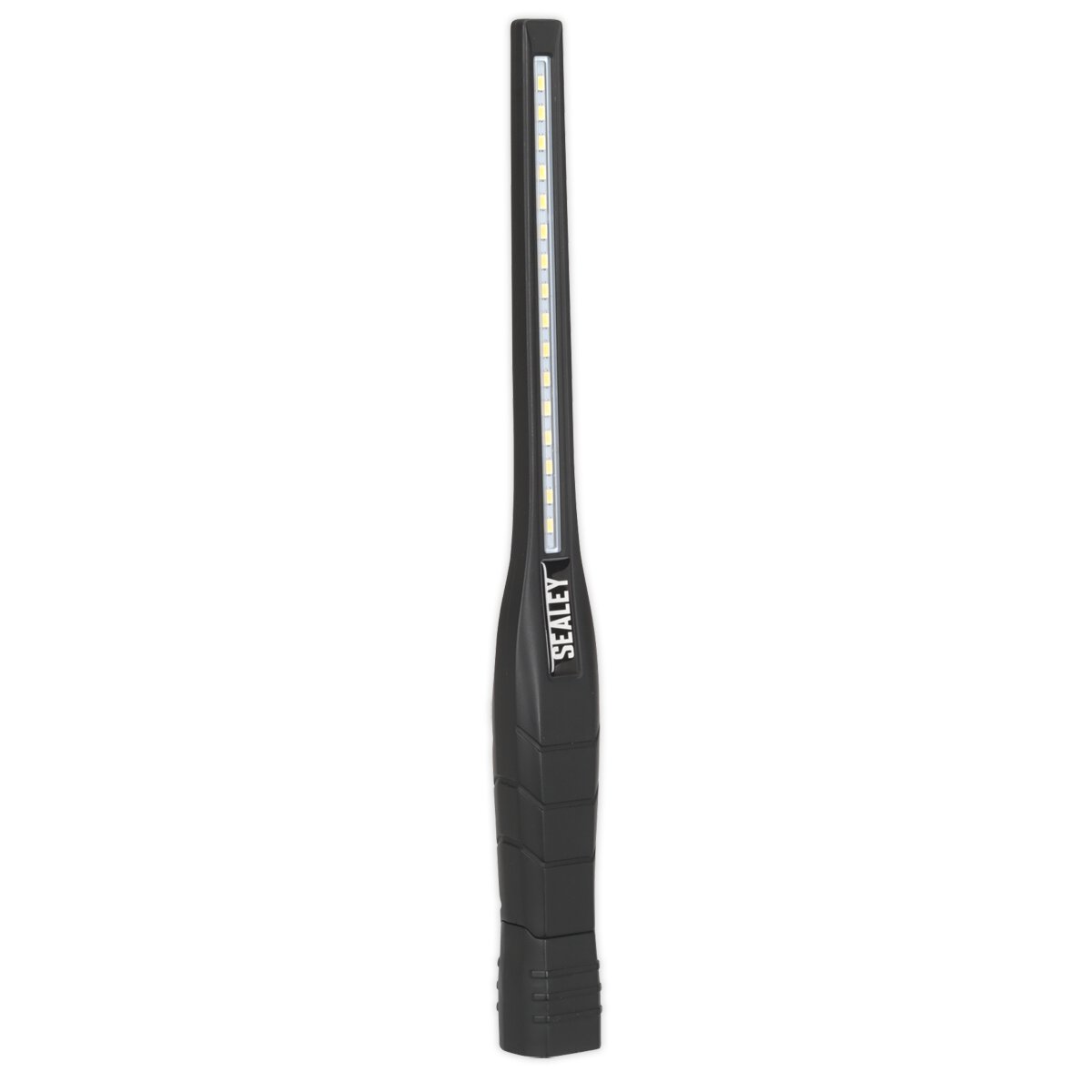 Rechargeable 360° Slim Inspection Lamp 16 SMD LED + 1W LED Black Lithium-ion