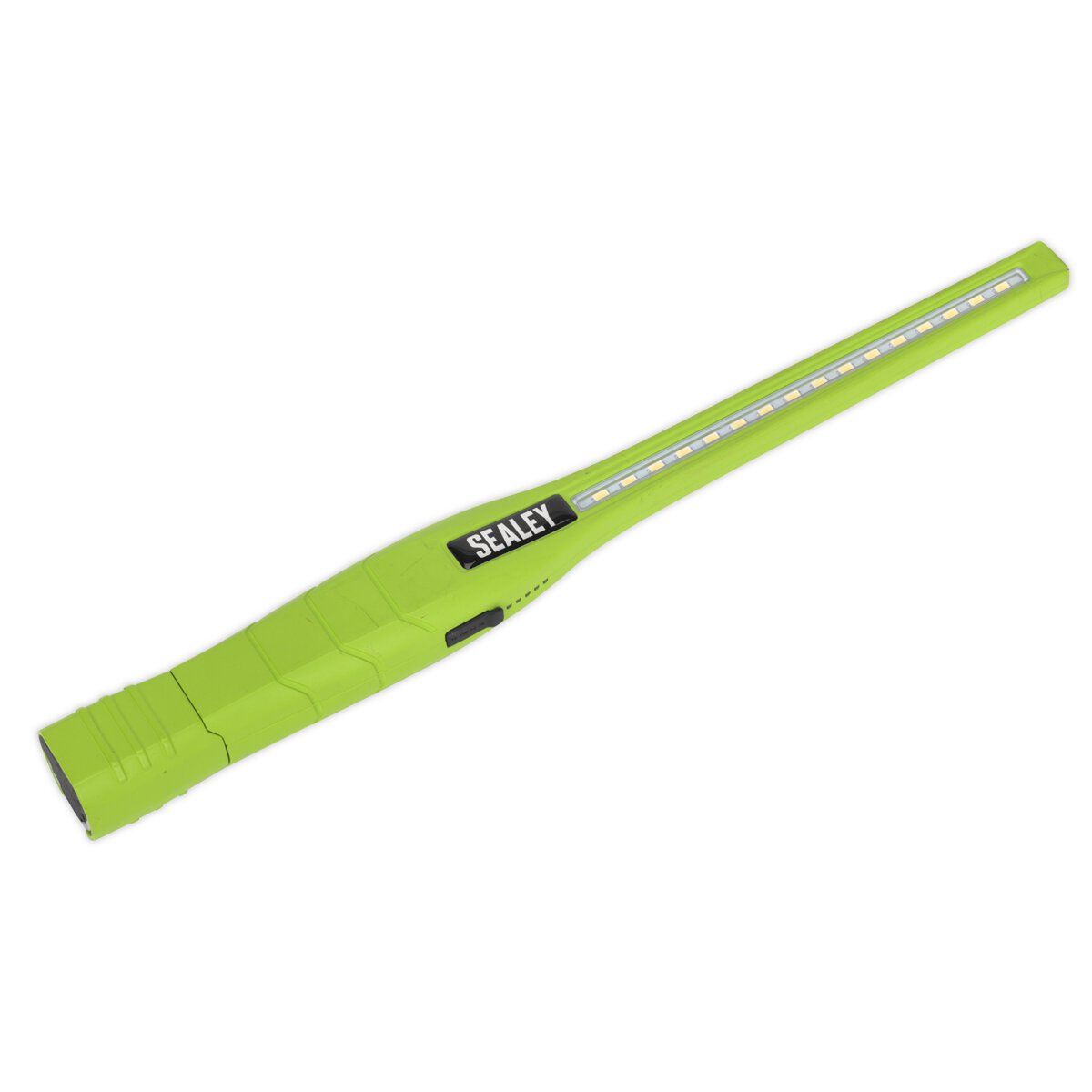 Rechargeable 360° Slim Inspection Lamp 16 SMD LED + 1W LED Green Lithium-ion