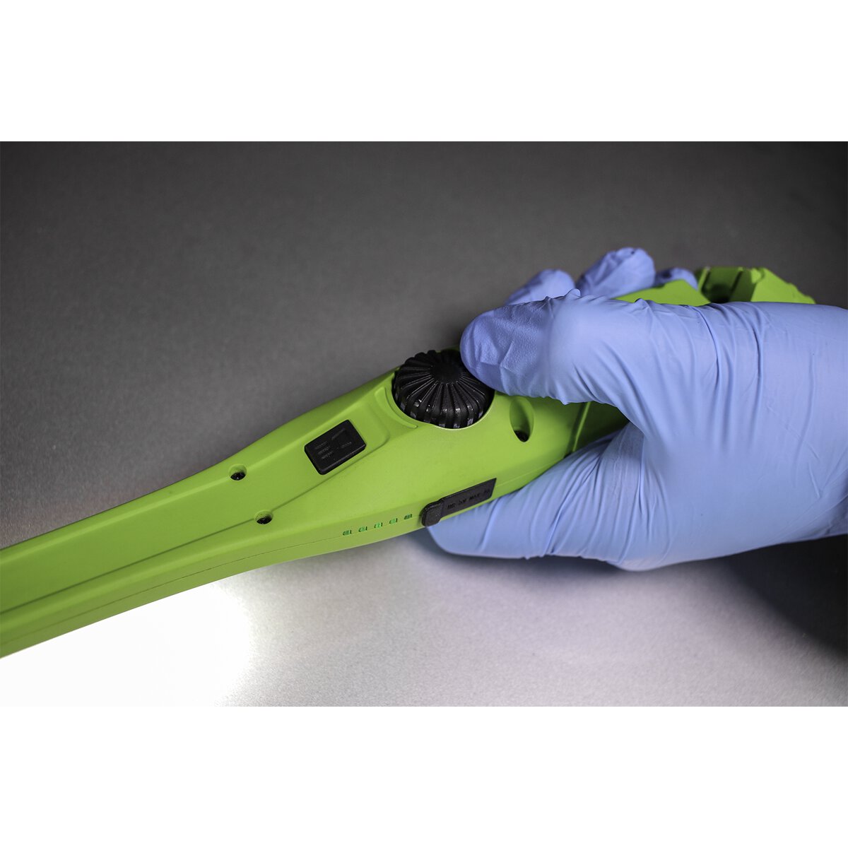 Rechargeable 360° Slim Inspection Lamp 16 SMD LED + 1W LED Green Lithium-ion