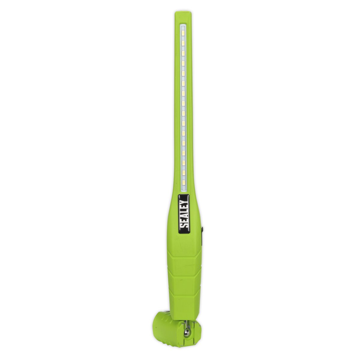 Rechargeable 360° Slim Inspection Lamp 16 SMD LED + 1W LED Green Lithium-ion