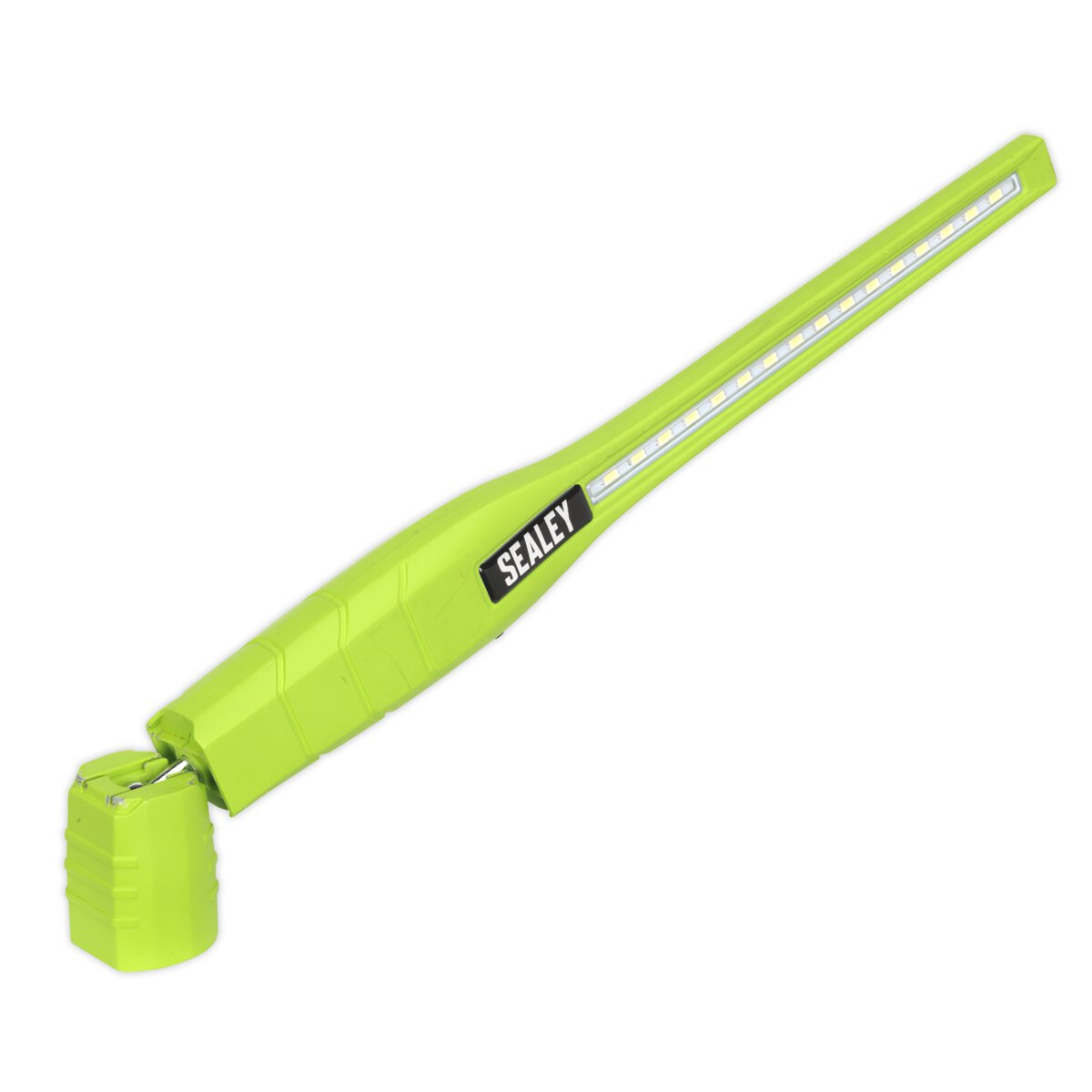 Rechargeable 360° Slim Inspection Lamp 16 SMD LED + 1W LED Green Lithium-ion