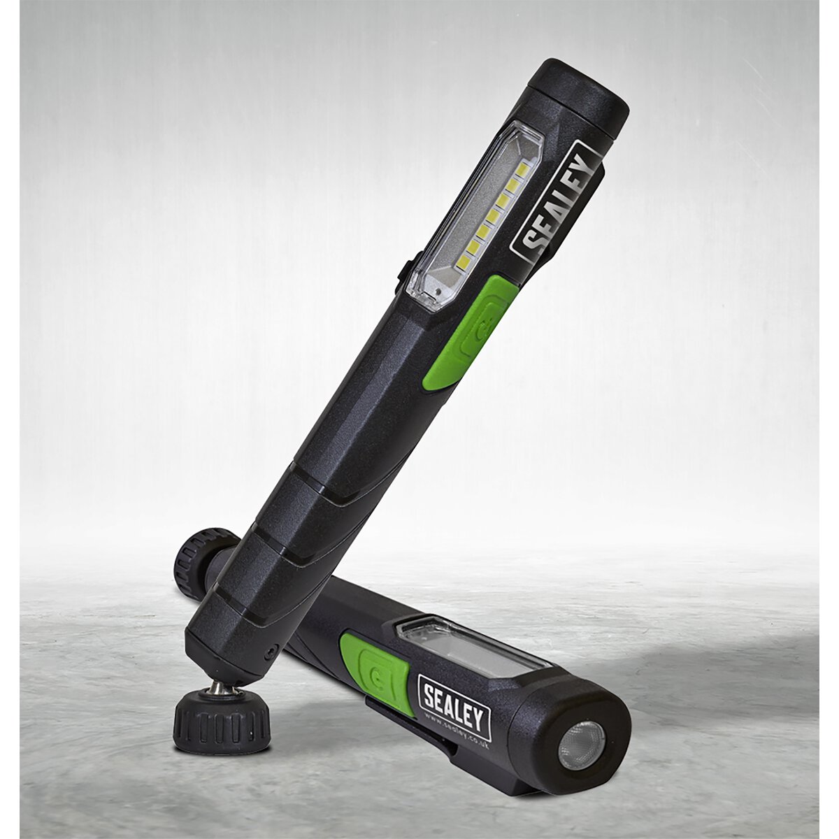 Rechargeable 360° Mini Penlight 7 SMD LED + 1W SMD LED