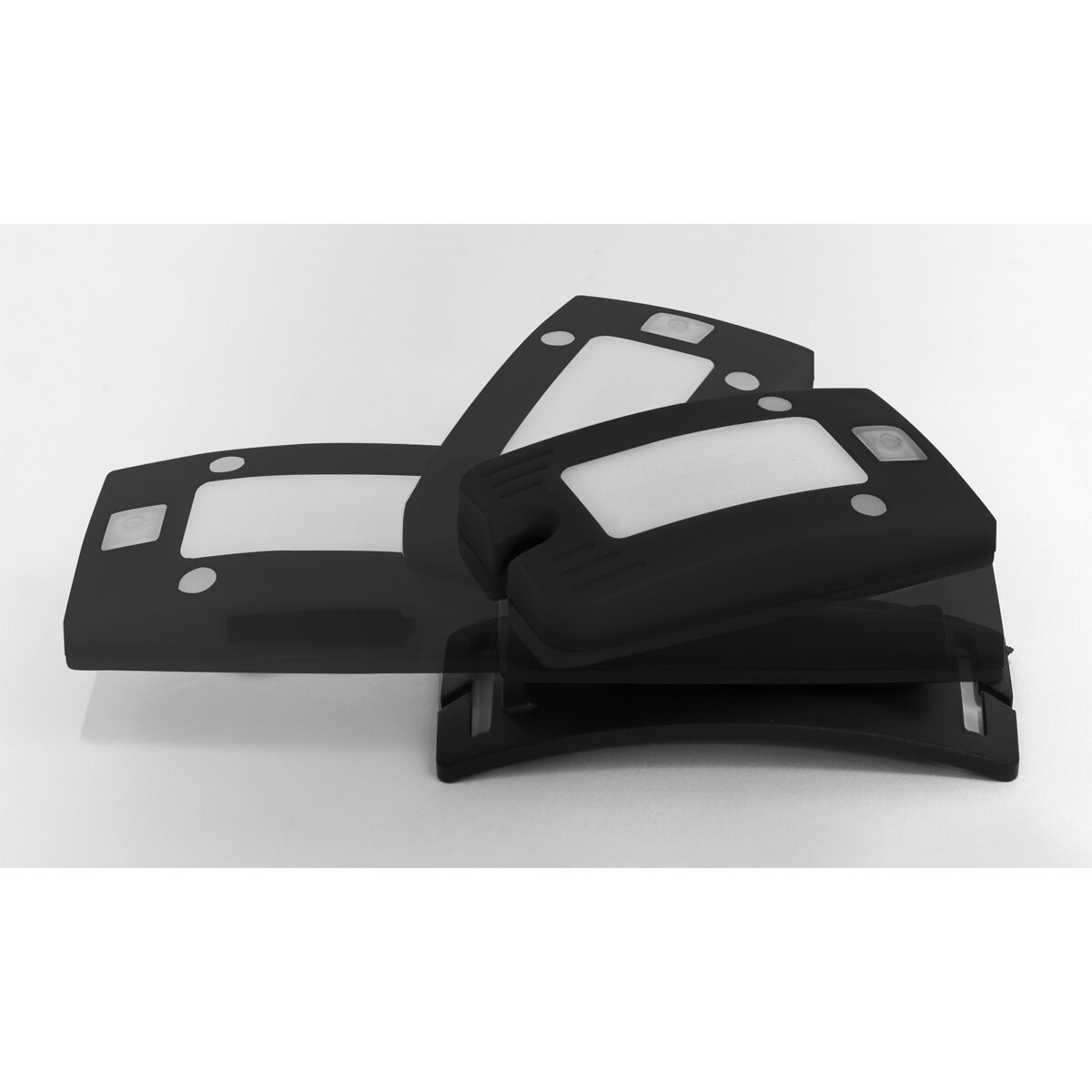 Rechargeable Head Torch 2W COB LED Auto Sensor Black