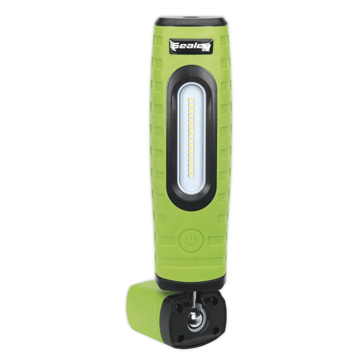 Rechargeable 360° Inspection Lamp 16 SMD LED + 3W LED Green 2 x Lithium-ion