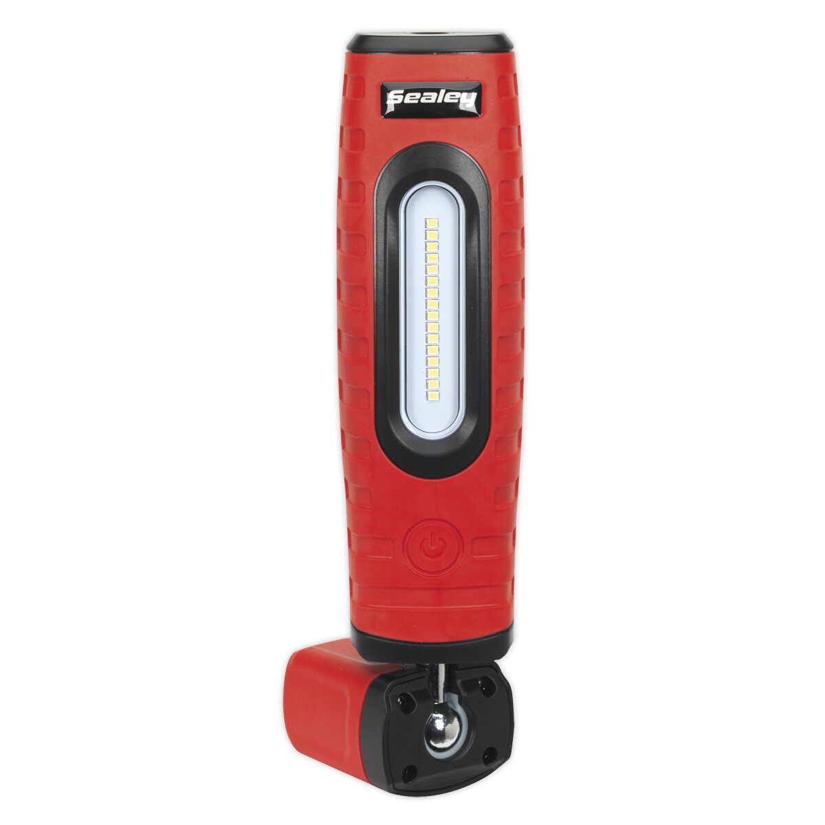 Rechargeable 360° Inspection Lamp 16 SMD LED + 3W LED Red 2 x Lithium-ion