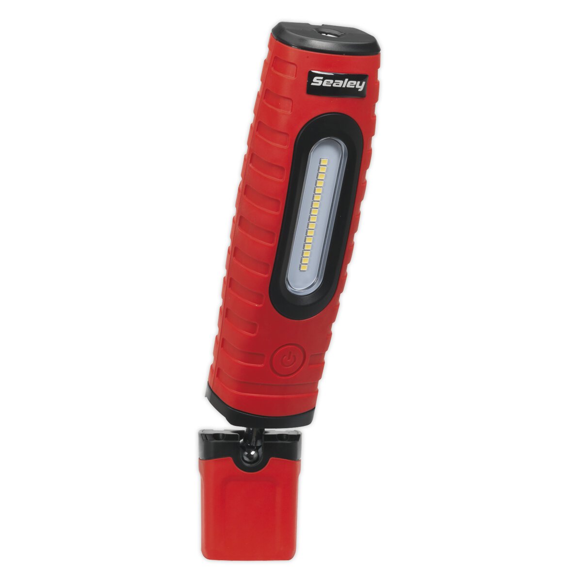 Rechargeable 360° Inspection Lamp 16 SMD LED + 3W LED Red 2 x Lithium-ion