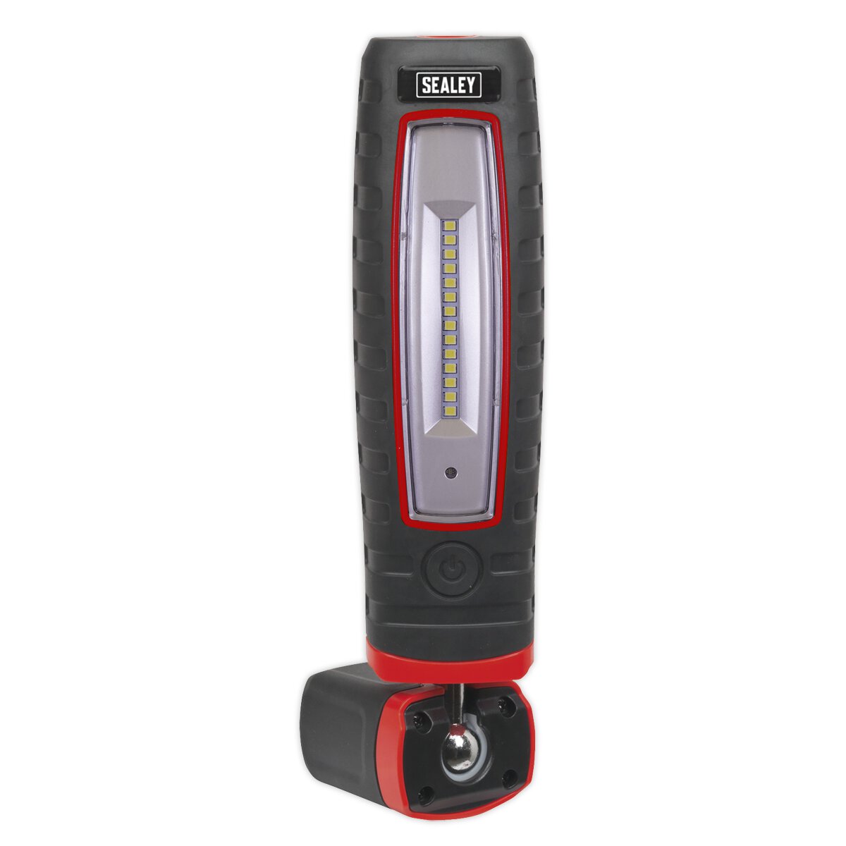 Rechargeable 360° Inspection Lamp 14 SMD LED + 3W LED Red Lithium-ion