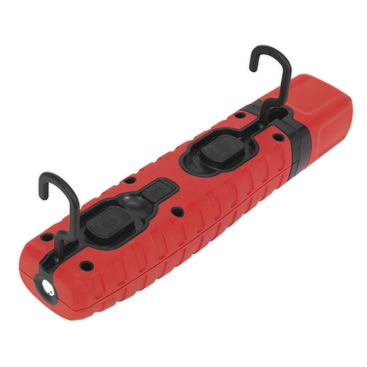 Rechargeable 360° Inspection Lamp 14 SMD LED + 3W LED Red Lithium-ion