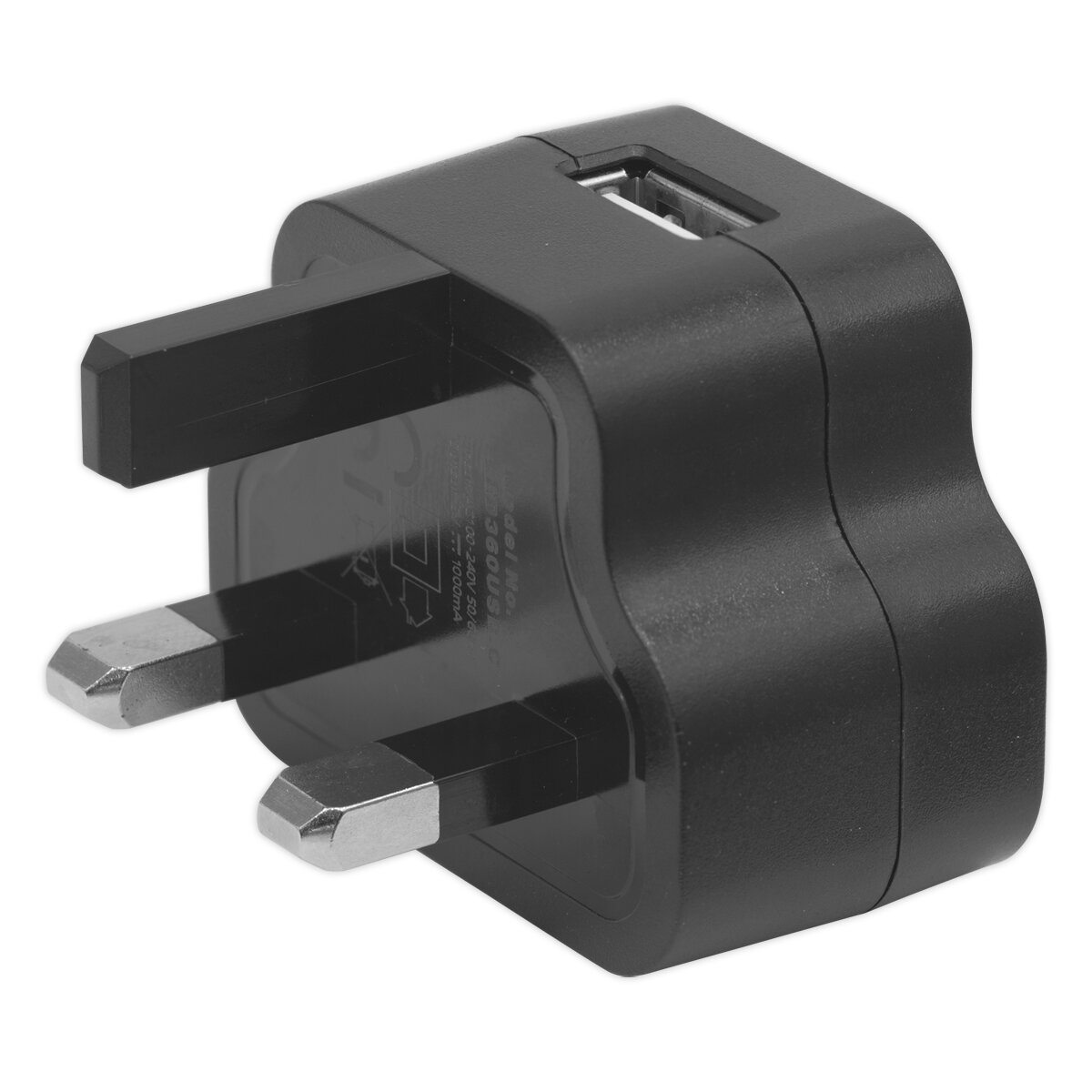 USB Mains Charger 5V-1A