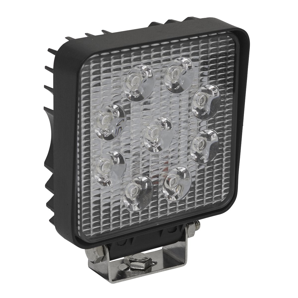Square Work Light with Mounting Bracket 27W LED | Building Materials Online