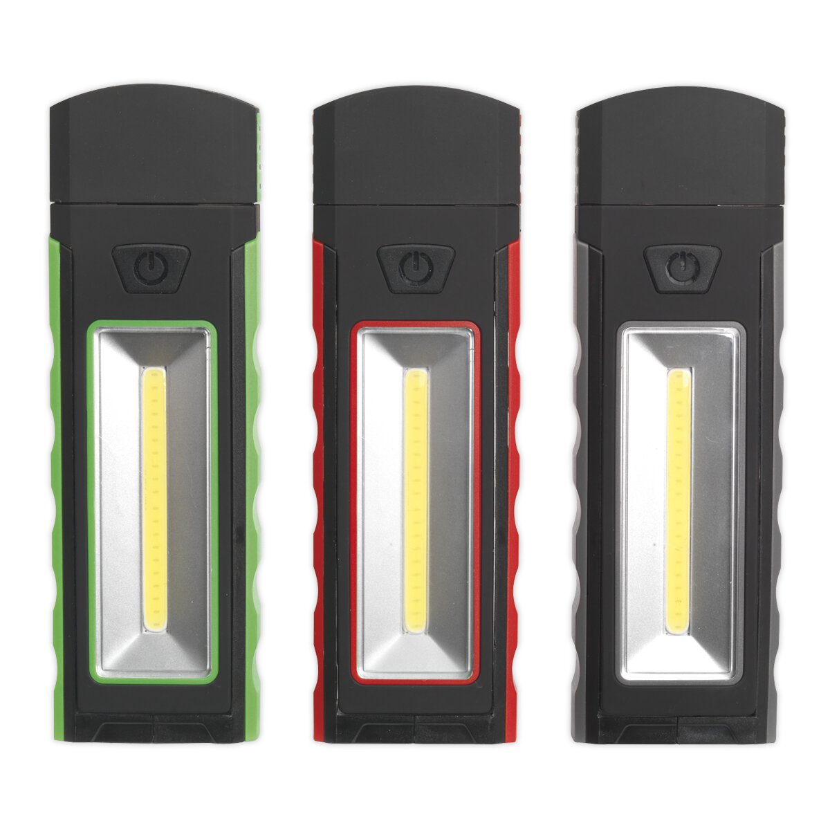 Magnetic Pocket Light 3W + 0.5W COB LED 4 x AAA Cell Display Box of 12