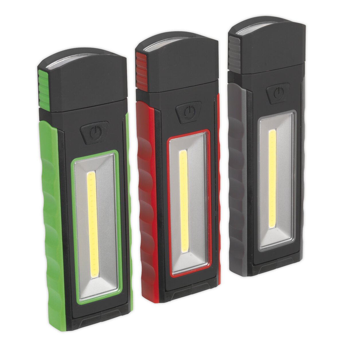Magnetic Pocket Light 3W + 0.5W COB LED 4 x AAA Cell Display Box of 12