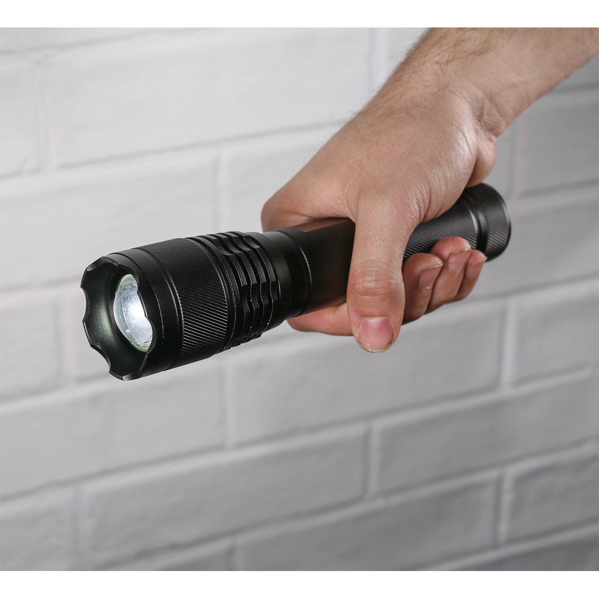 Aluminium Torch 10W T6 CREE LED 2 x D Cell