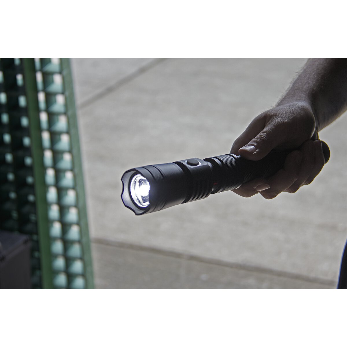 Rechargeable Aluminium Torch 20W CREE HP50 LED