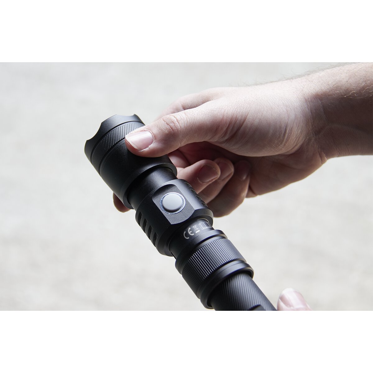 Rechargeable Aluminium Torch 20W CREE HP50 LED