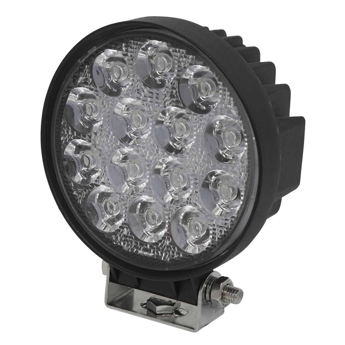 Round Work Light with Mounting Bracket 42W LED