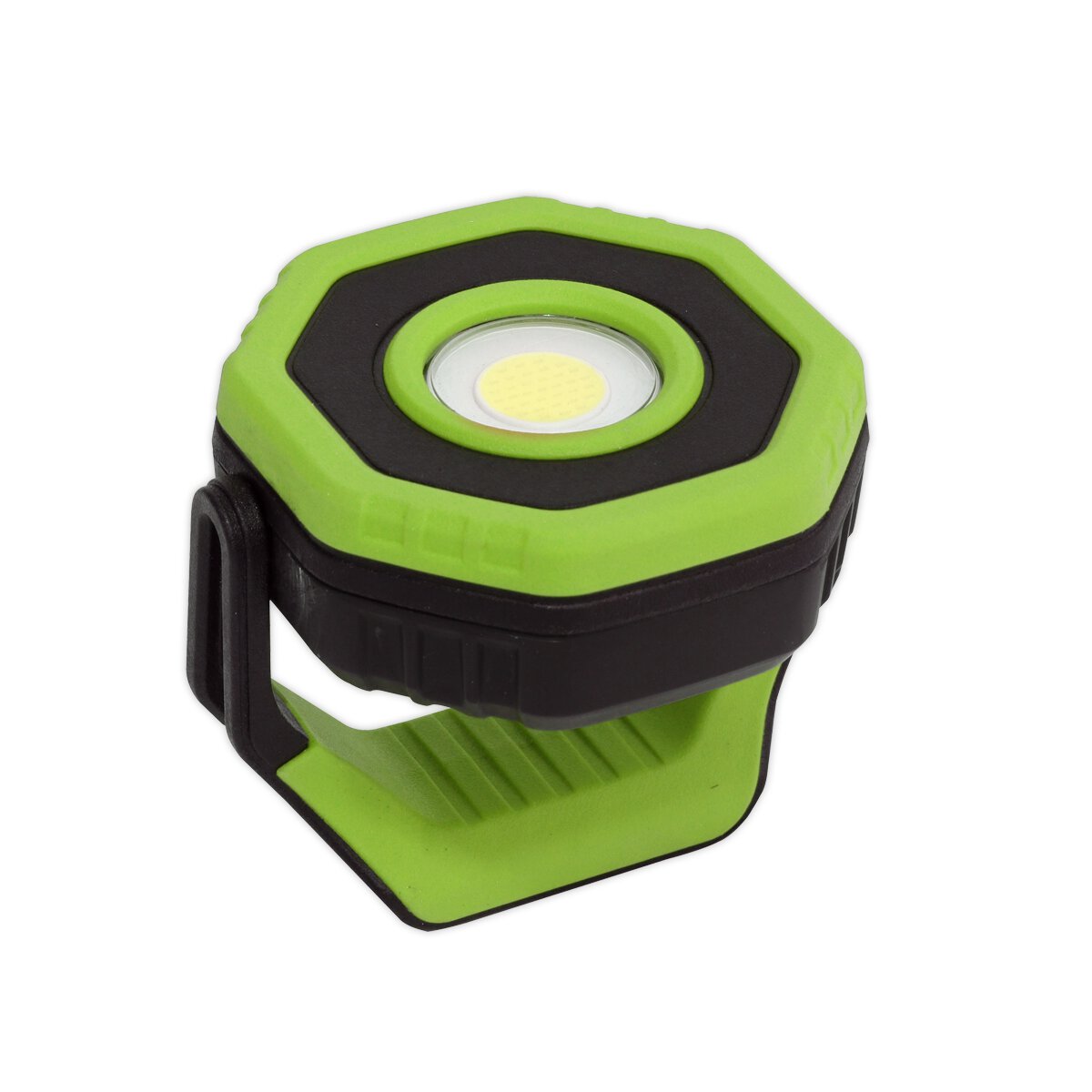 Rechargeable Pocket Floodlight with Magnet 360° 7W COB LED - Green