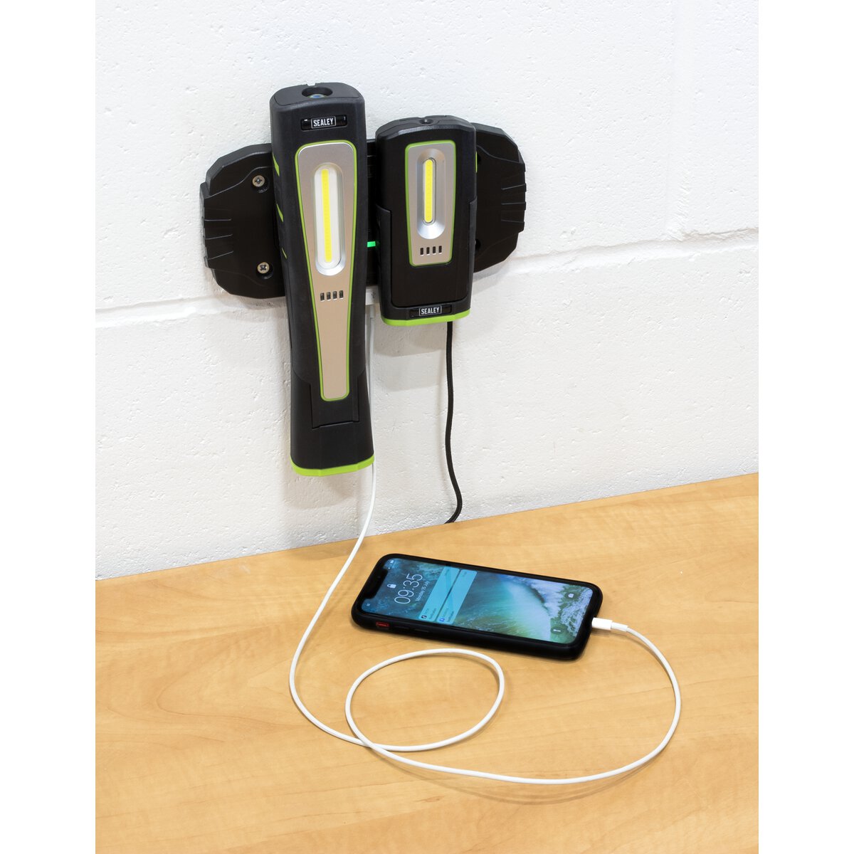 Inspection Lamp 5W + Inspection Lamp 3W & Double Wireless Charger