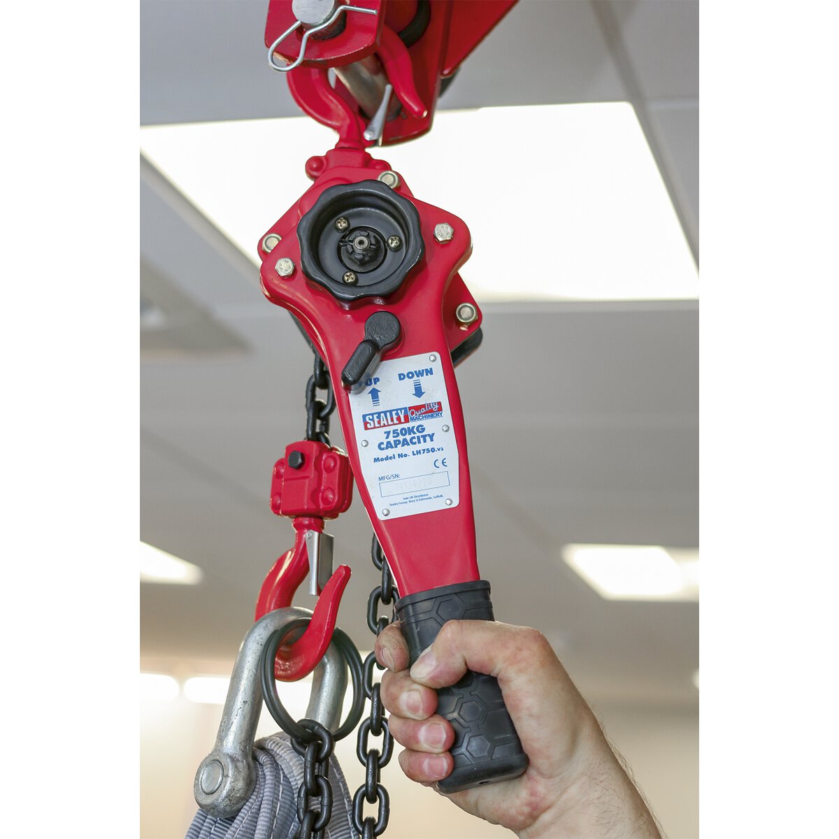 Lever Hoist Steel 750kg