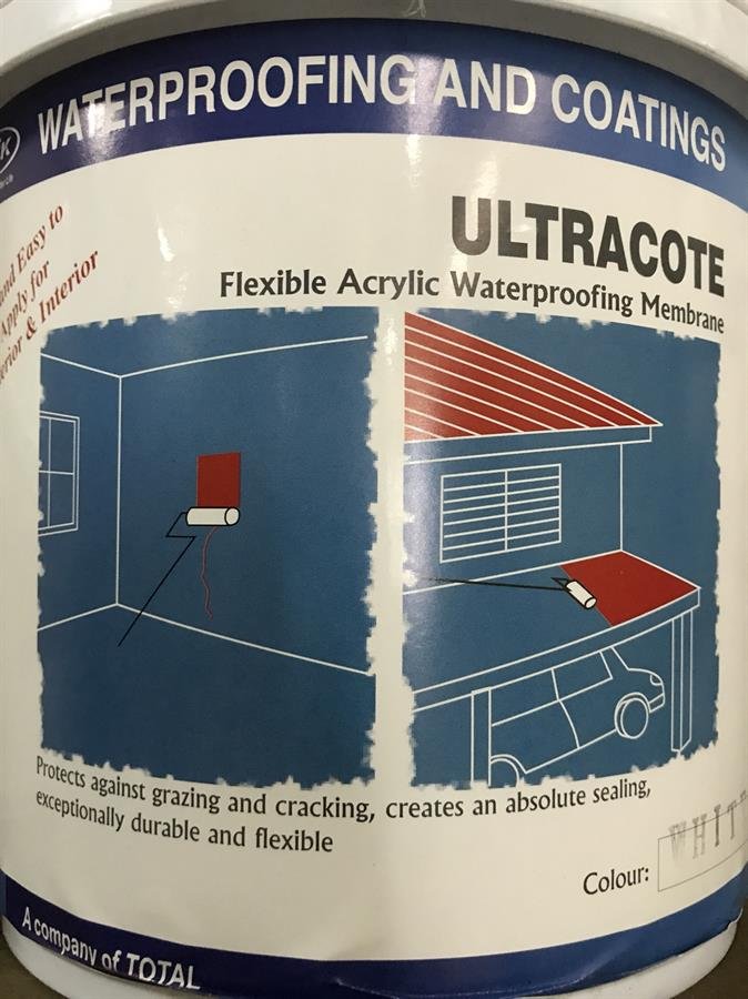 Ultracote Flexible Acrylic Waterproofing Membrane