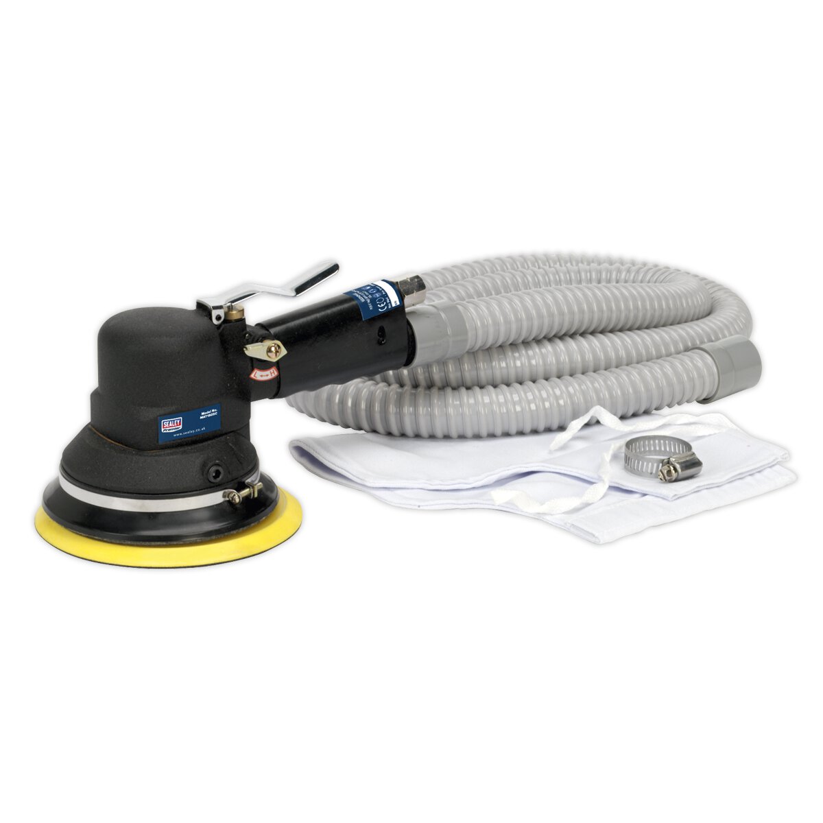 Air Random Orbital Sander Ø150mm Dust-Free Self-Contained