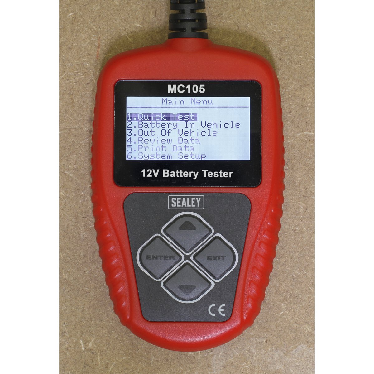 Motorcycle Digital Battery Tester 12V