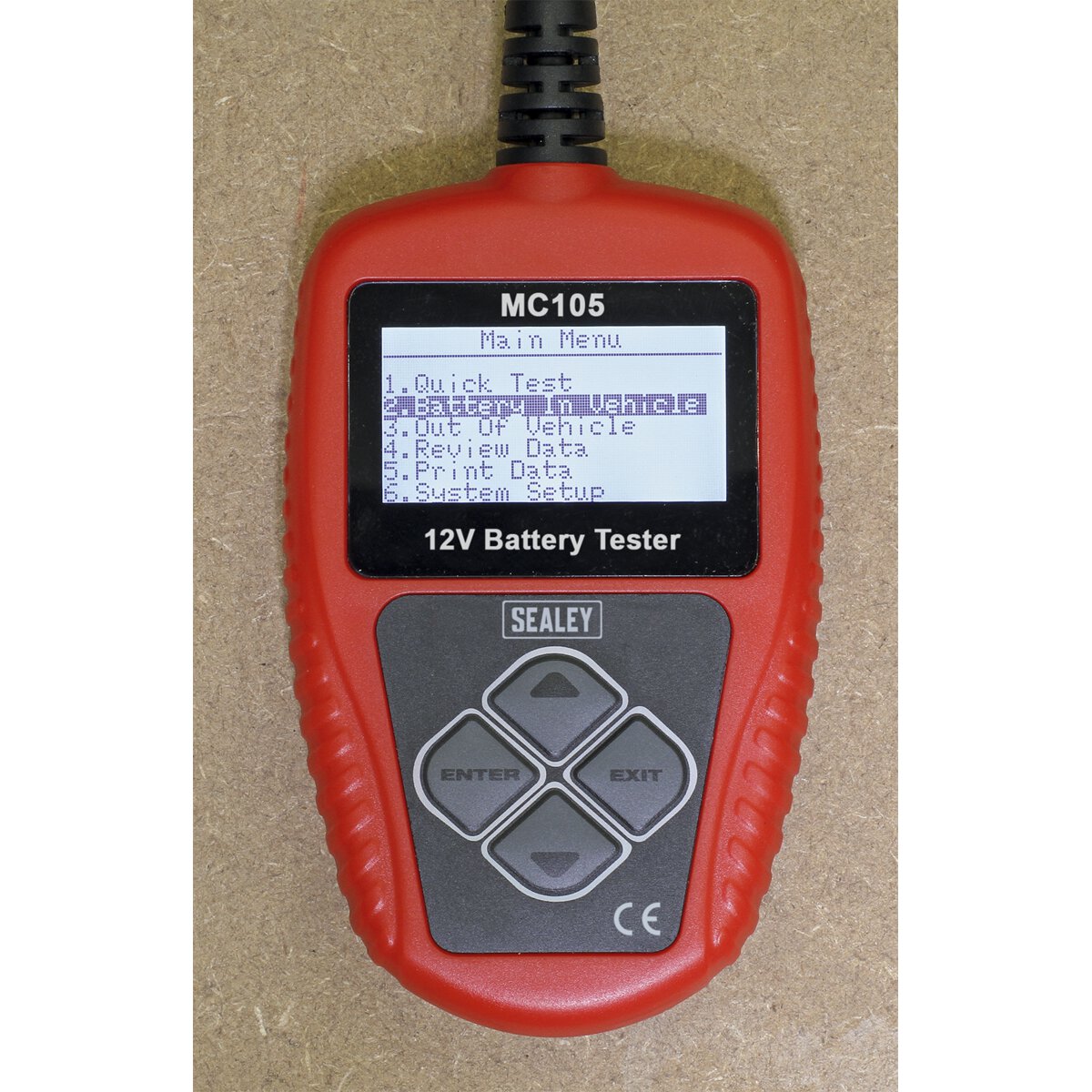 Motorcycle Digital Battery Tester 12V