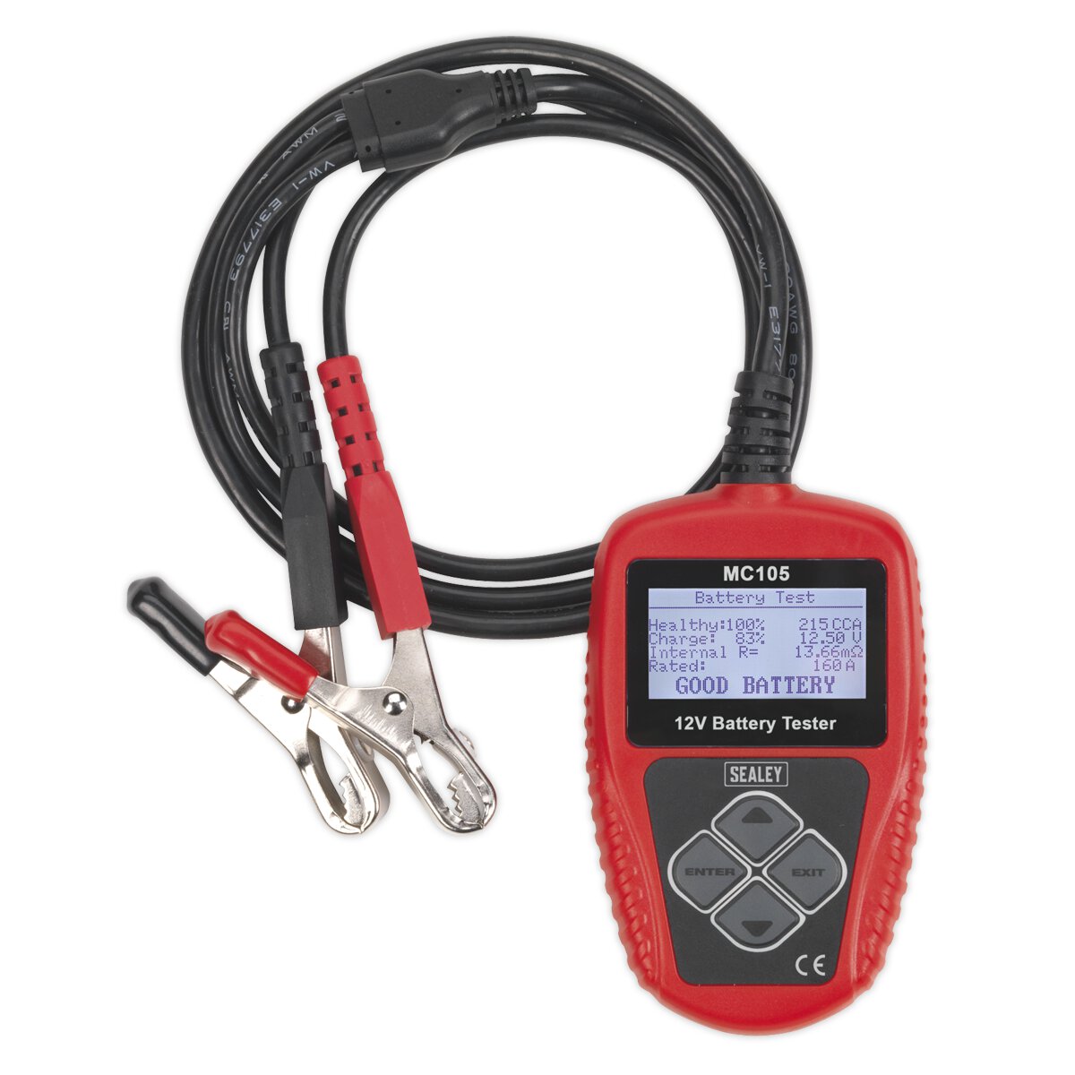 Motorcycle Digital Battery Tester 12V