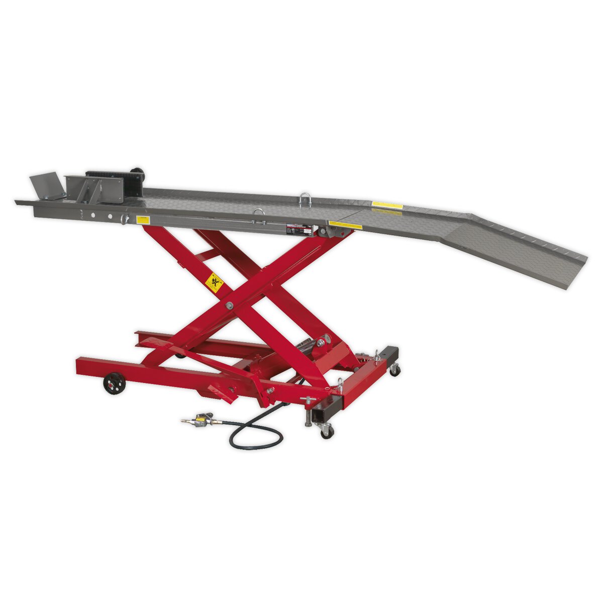 Motorcycle Lift 365kg Capacity Air/Hydraulic