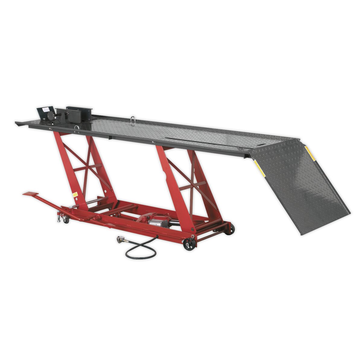 Motorcycle Lift 454kg Capacity Air/Hydraulic