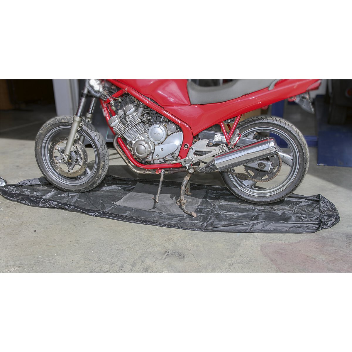 Motorcycle Coverall - X-Large with Solar Panel Pocket