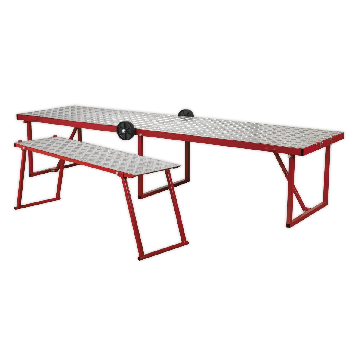 Motorcycle Portable Folding Workbench 360kg Capacity