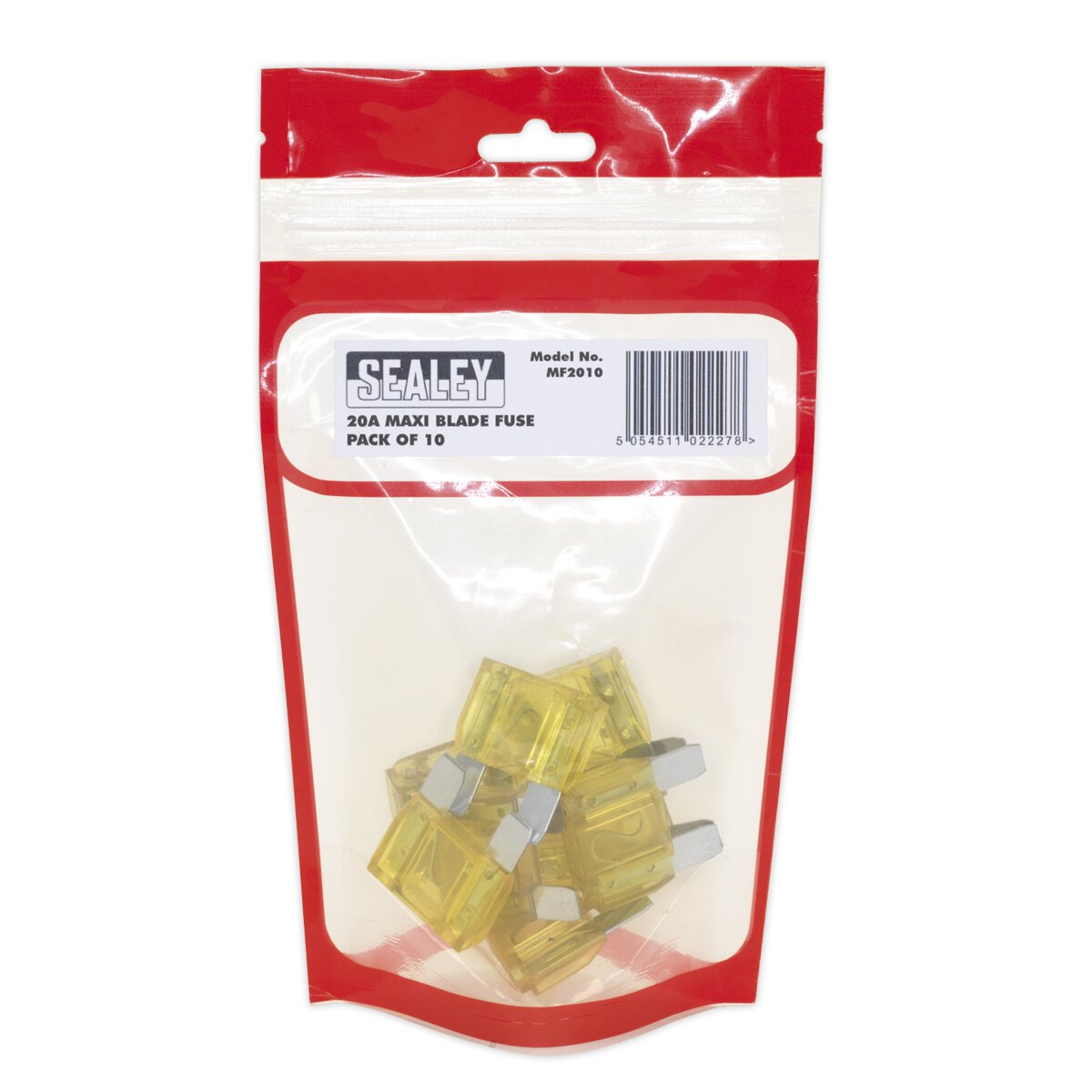 Automotive MAXI Blade Fuse 20A Pack of 10