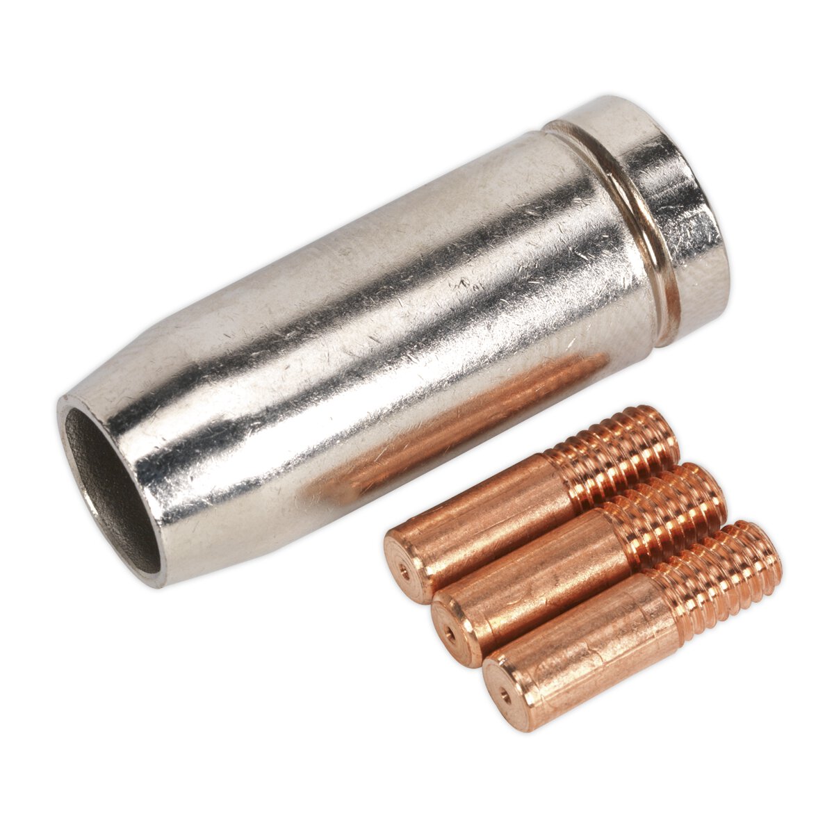 Conical Nozzle x 1 Contact Tip 0.6mm x 3 MB14
