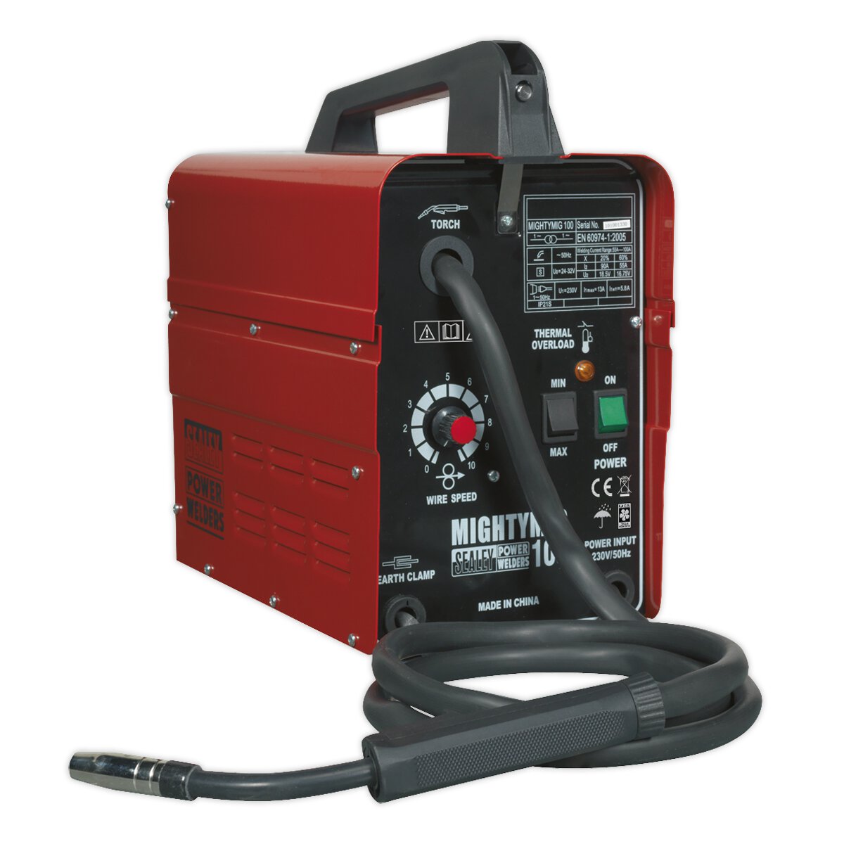 No-Gas MIG Welder 100Amp 230V