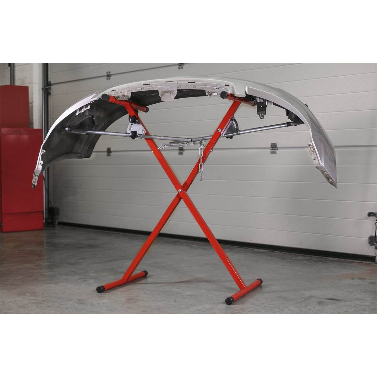Folding Bumper Stand