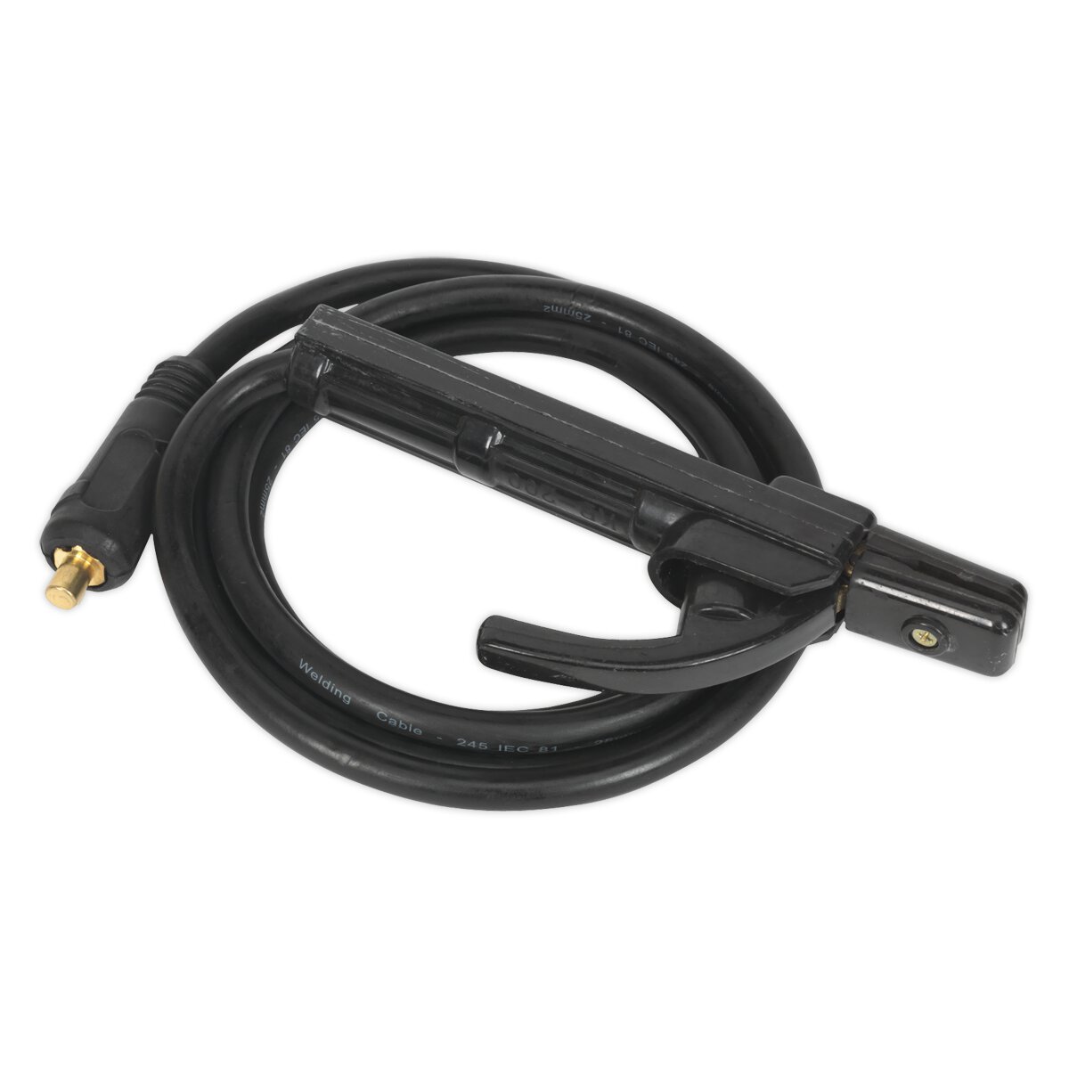 MMA Electrode Holder with 2m 25mm² Cable & Dinse Connector