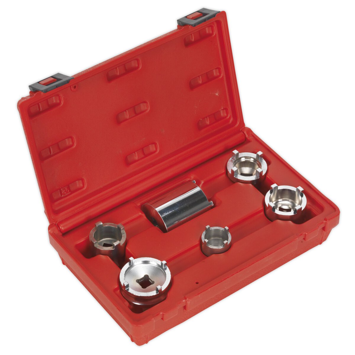 Motorcycle Swingarm Lock Nut Socket Set 6pc