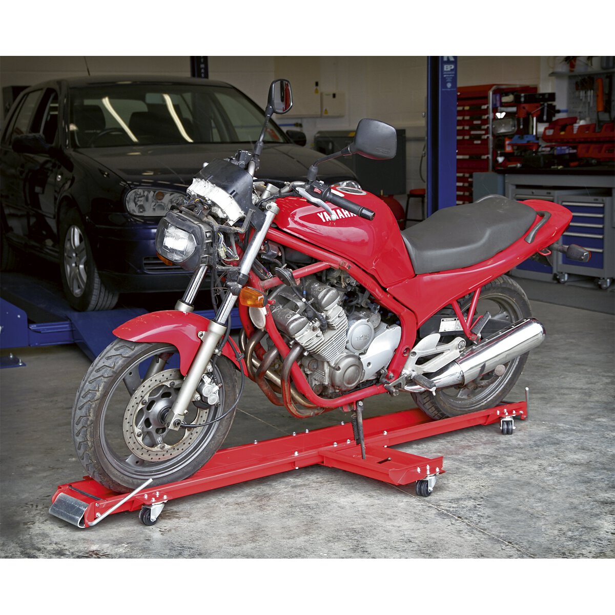 Motorcycle Dolly - Side Stand Type