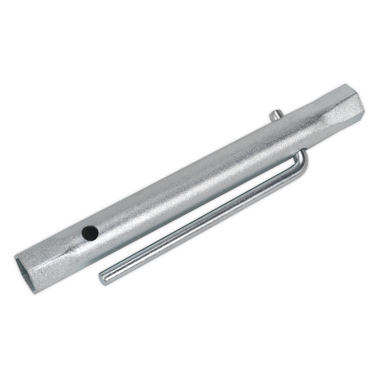 Double End Long Reach Spark Plug Box Spanner 16/18mm with L-Bar