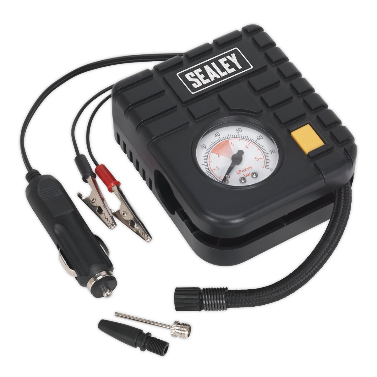 Micro Air Compressor with Work Light 12V