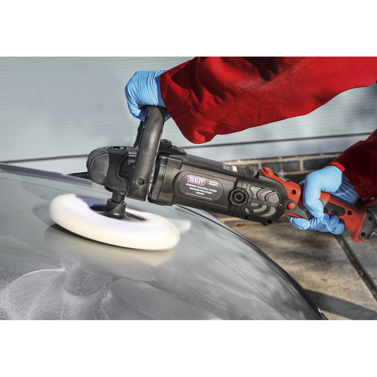 Sander/Polisher Ø180mm Variable Speed 1400W/230V