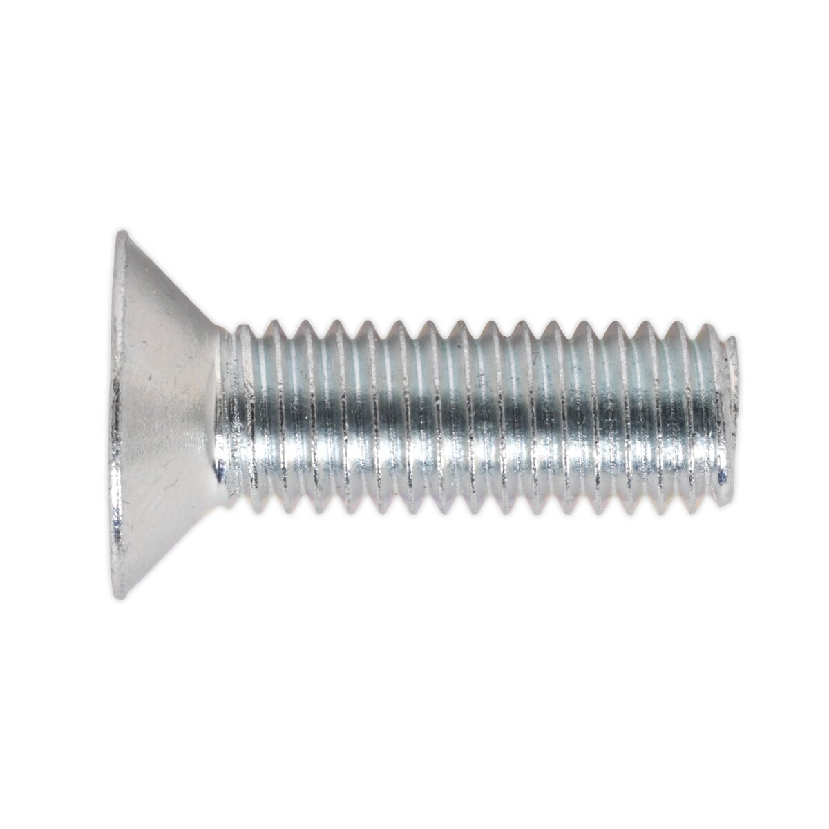 Machine Screw M8 x 25mm Countersunk Pozi Zinc DIN 965z Pack of 50