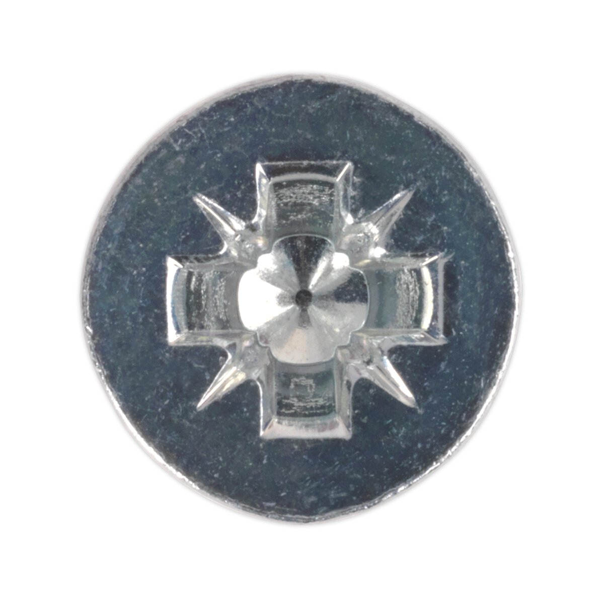 Machine Screw M8 x 25mm Countersunk Pozi Zinc DIN 965z Pack of 50