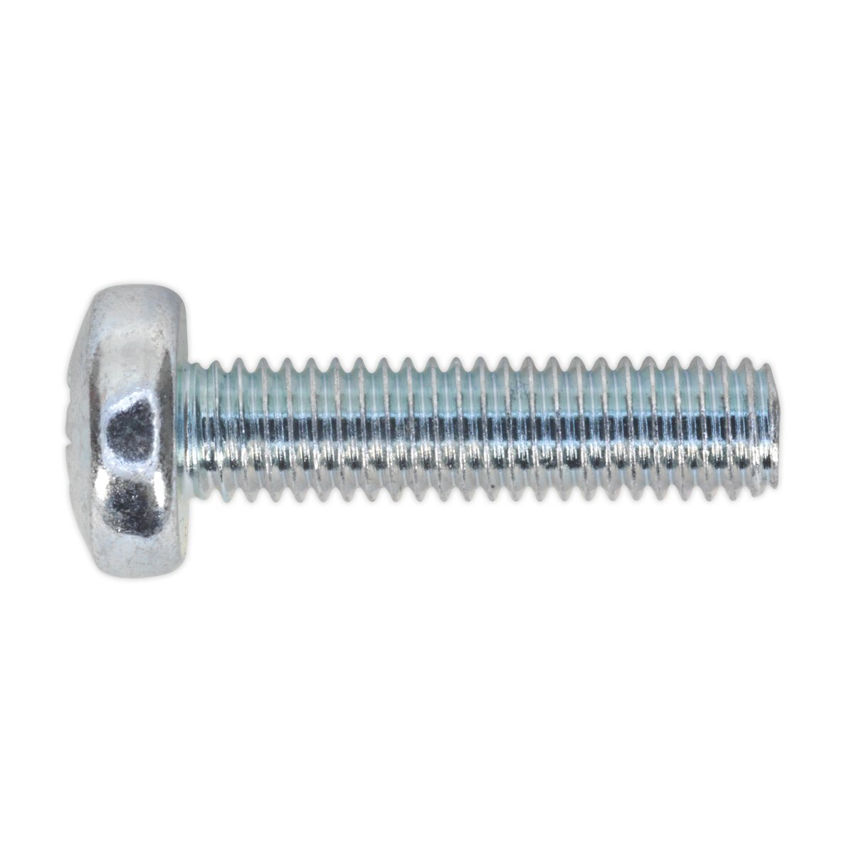 Machine Screw M5 x 20mm Pan Head Pozi Zinc DIN 7985Z Pack of 100